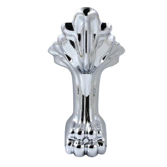 Kingston Heirloom VFMCWA1 - Aqua Eden 4-Piece (Set) Lion Paw Aluminum Tub Feet, Polished Chrome