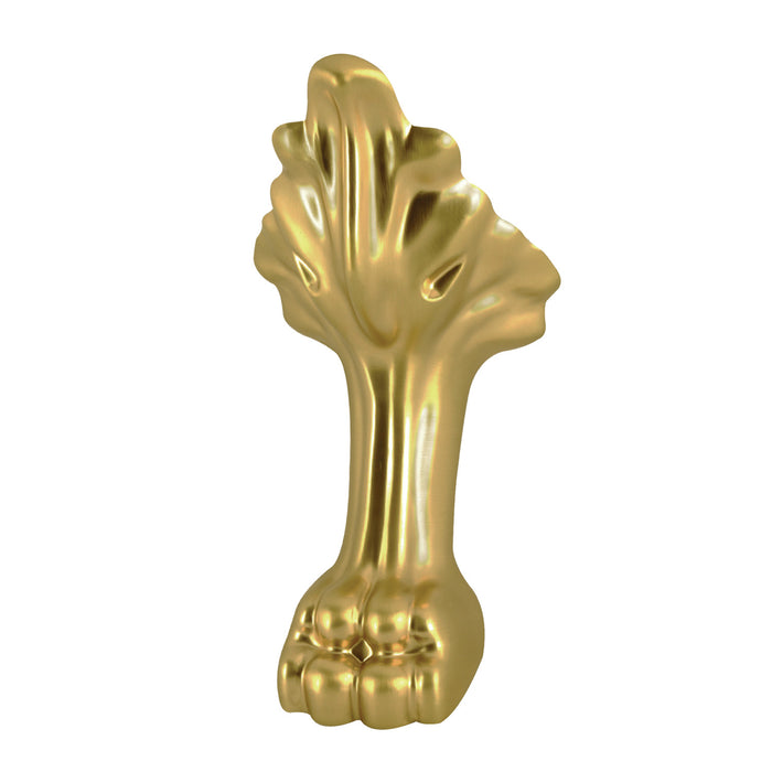 Kingston Heirloom VFMCWA7 - Aqua Eden 4-Piece (Set) Lion Paw Aluminum Tub Feet, Brushed Brass