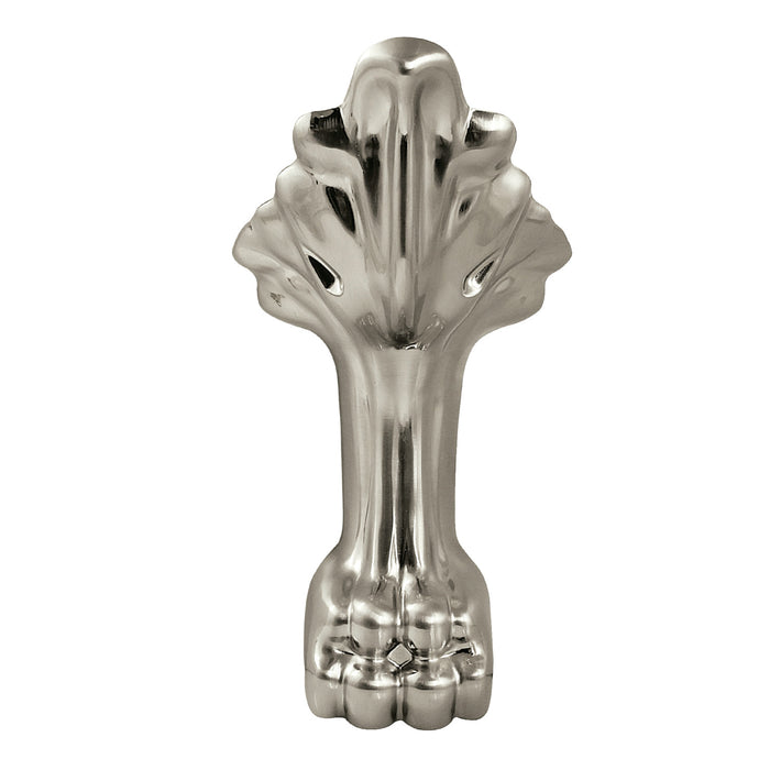 Kingston Heirloom VFMCWA8 - Aqua Eden 4-Piece (Set) Lion Paw Aluminum Tub Feet, Brushed Nickel