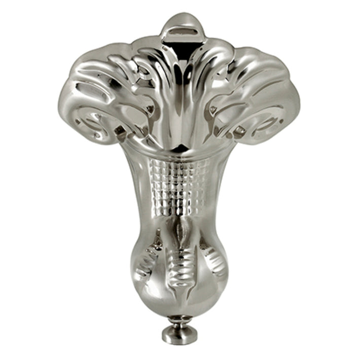 Kingston Heirloom VFMHJN8 - Aqua Eden 4-Piece (Set) Eagle Claw Aluminum Tub Feet, Brushed Nickel
