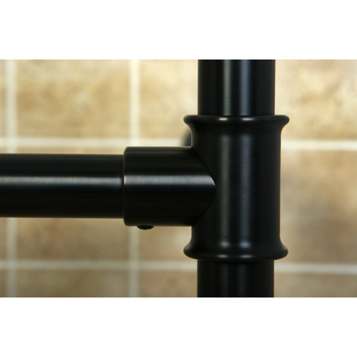 Kingston Tulare VPB13685 - Fauceture Stainless Steel Console Sink Legs, Oil Rubbed Bronze