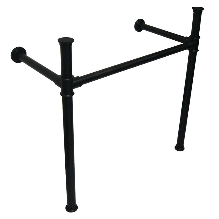 Kingston Tulare VPB13685 - Fauceture Stainless Steel Console Sink Legs, Oil Rubbed Bronze