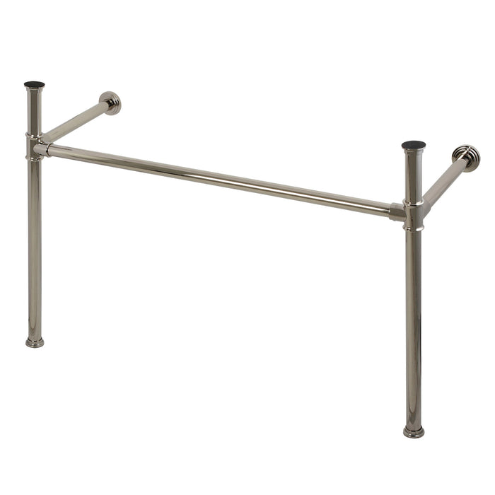 Kingston Tulare VPB14886 - Imperial Stainless Steel Console Legs, Polished Nickel