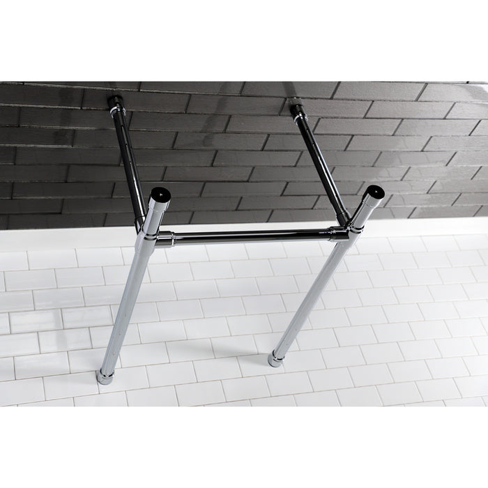 Kingston Tulare VPB2218331 - Dreyfuss Stainless Steel Console Sink Legs, Polished Chrome