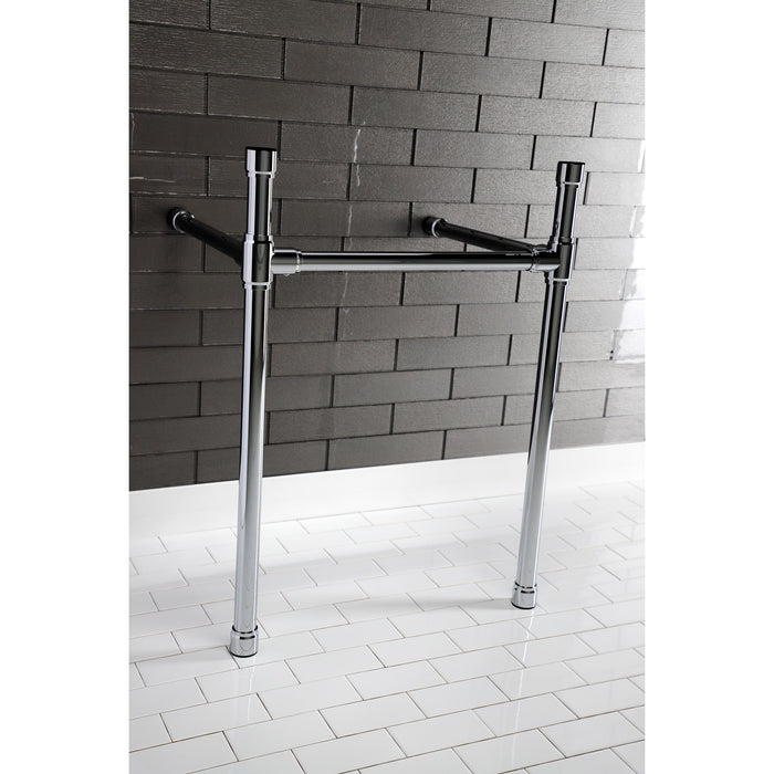 Kingston Tulare VPB2218331 - Dreyfuss Stainless Steel Console Sink Legs, Polished Chrome