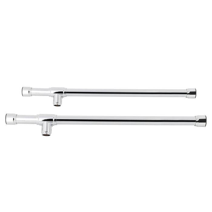 Kingston Dreyfuss VPB2218331P Console Sink Leg Support, Polished Chrome