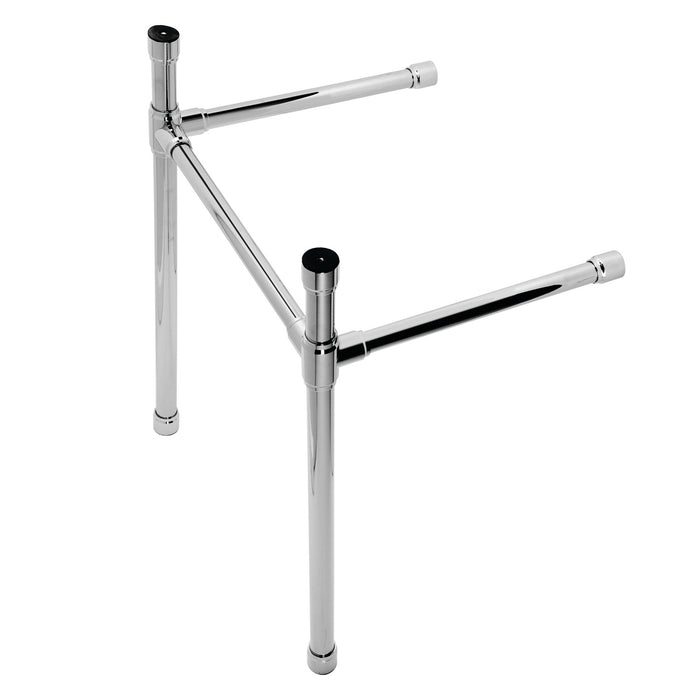 Kingston Tulare VPB2218331 - Dreyfuss Stainless Steel Console Sink Legs, Polished Chrome