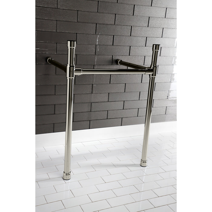 Kingston Tulare VPB2218336 - Dreyfuss Stainless Steel Console Sink Legs, Polished Nickel