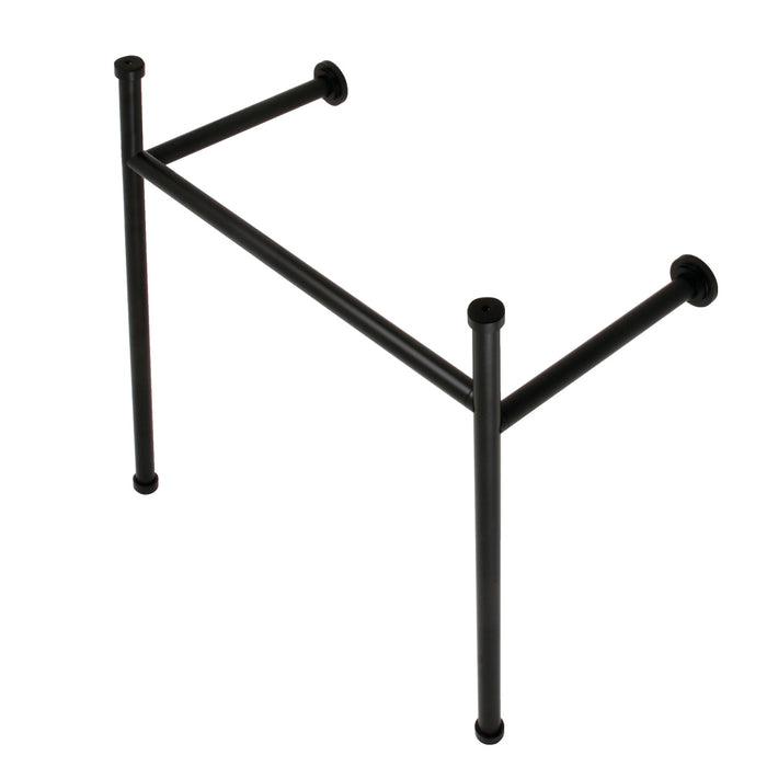 Kingston Sona VPB28140 - Hartford Stainless Steel Console Sink Legs, Matte Black