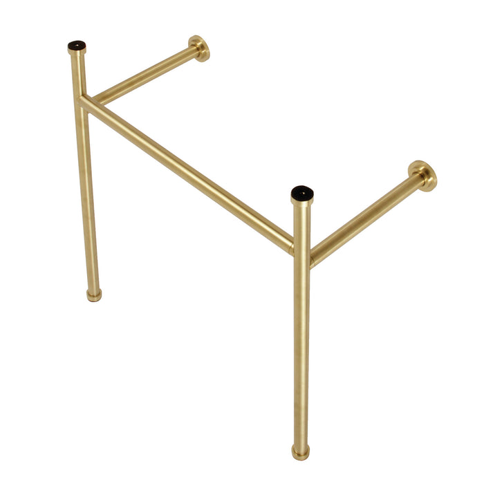 Kingston Sona VPB28147 - Hartford Stainless Steel Console Sink Legs, Brushed Brass