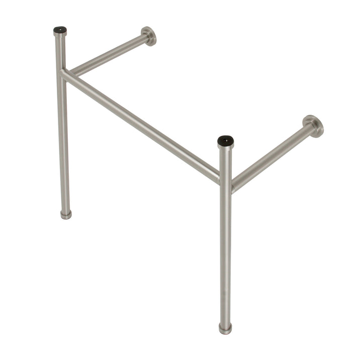 Kingston Sona VPB28148 - Hartford Stainless Steel Console Sink Legs, Brushed Nickel