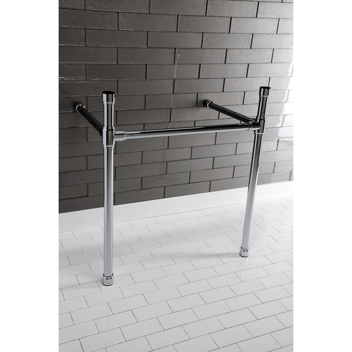 Kingston Tulare VPB2818331 - Dreyfuss Stainless Steel Console Sink Legs, Polished Chrome