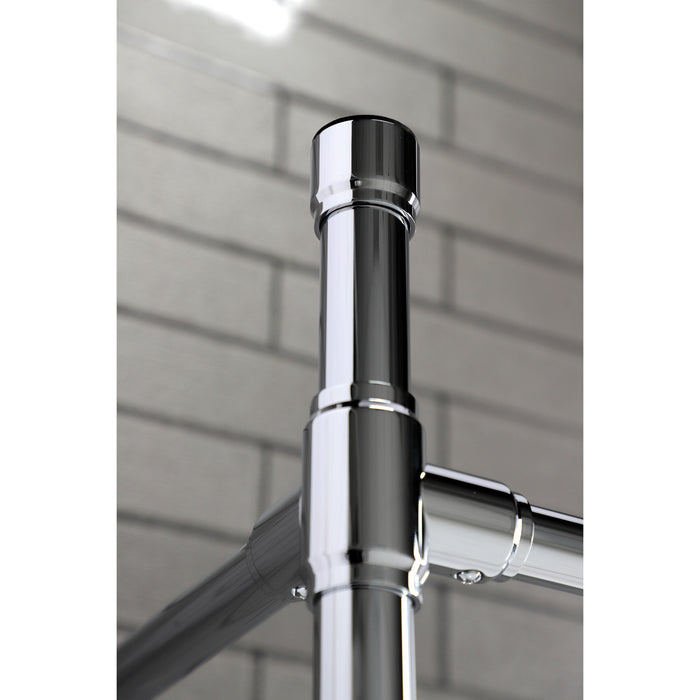 Kingston Tulare VPB2818331 - Dreyfuss Stainless Steel Console Sink Legs, Polished Chrome