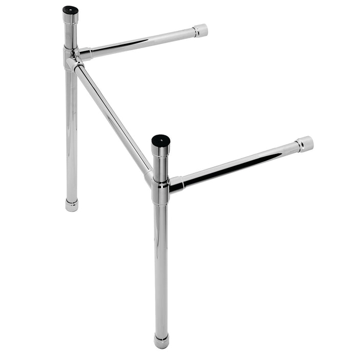 Kingston Tulare VPB2818331 - Dreyfuss Stainless Steel Console Sink Legs, Polished Chrome