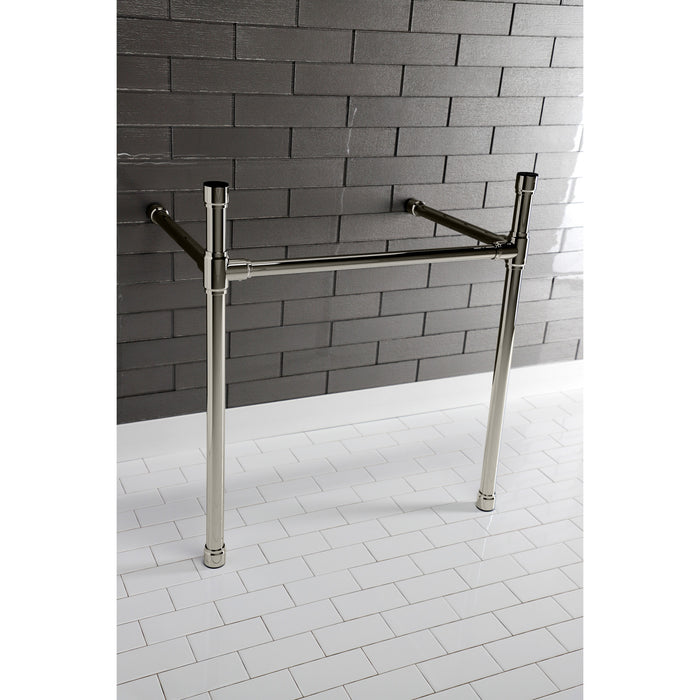 Kingston Tulare VPB2818336 - Dreyfuss Stainless Steel Console Sink Legs, Polished Nickel