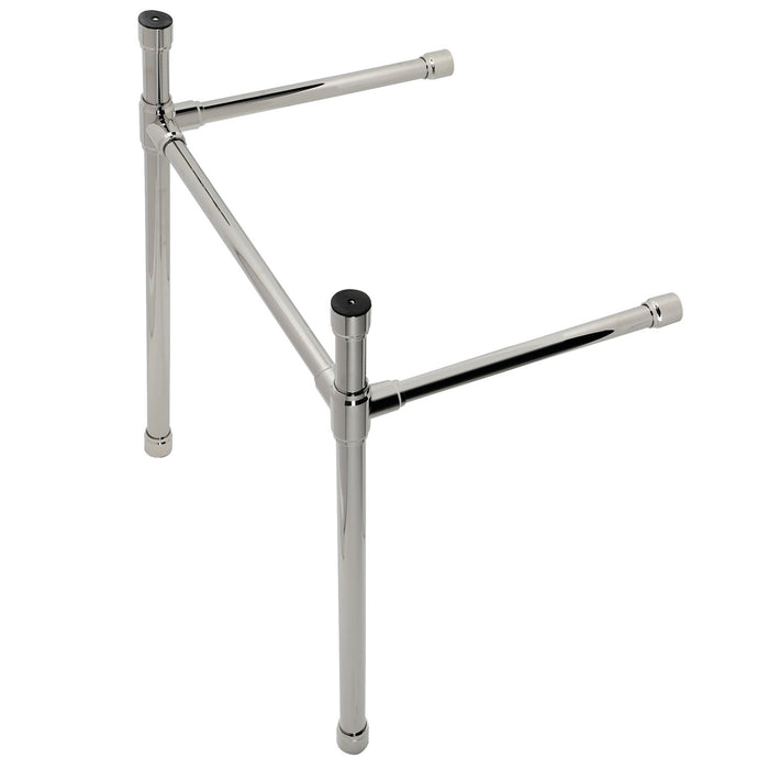 Kingston Tulare VPB2818336 - Dreyfuss Stainless Steel Console Sink Legs, Polished Nickel