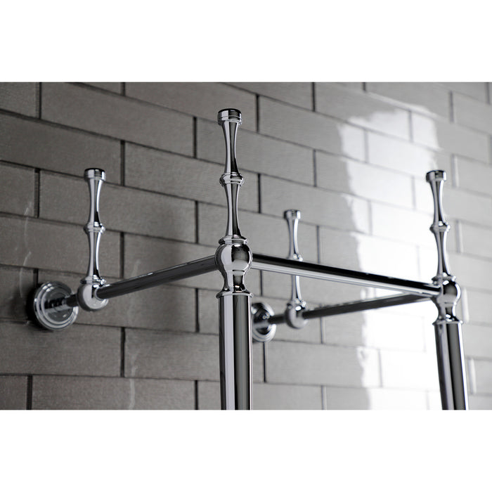Kingston Heirloom VPB30161 - Edwardian Brass Console Sink Legs, Polished Chrome