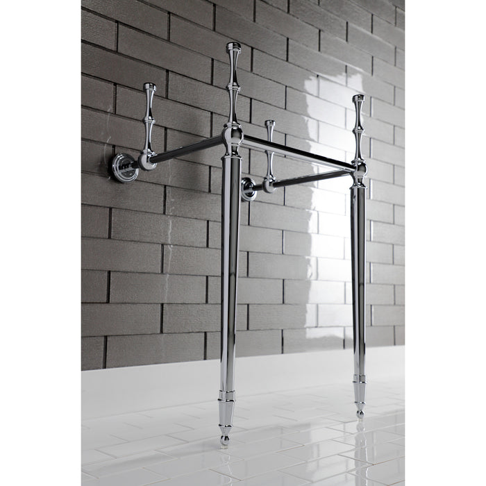 Kingston Heirloom VPB30161 - Edwardian Brass Console Sink Legs, Polished Chrome