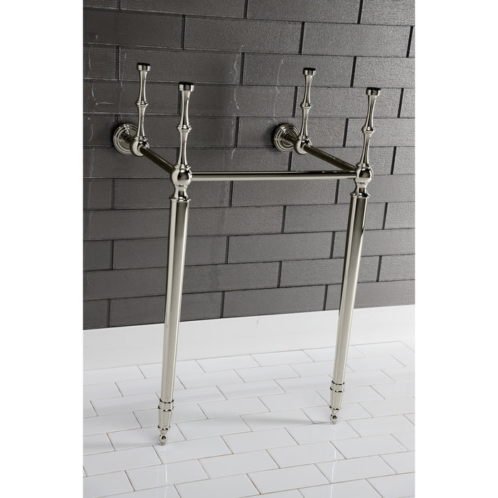 Kingston Heirloom VPB30166 - Edwardian Brass Console Sink Legs, Polished Nickel