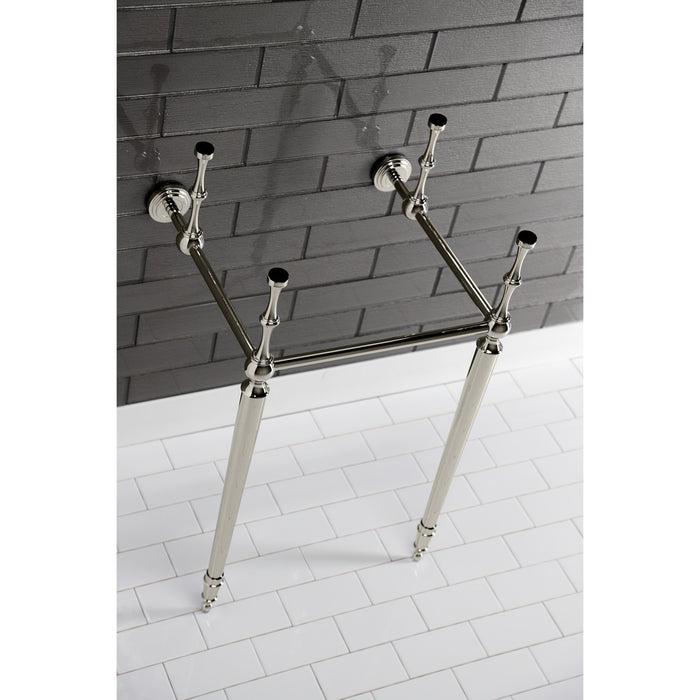 Kingston Heirloom VPB30166 - Edwardian Brass Console Sink Legs, Polished Nickel