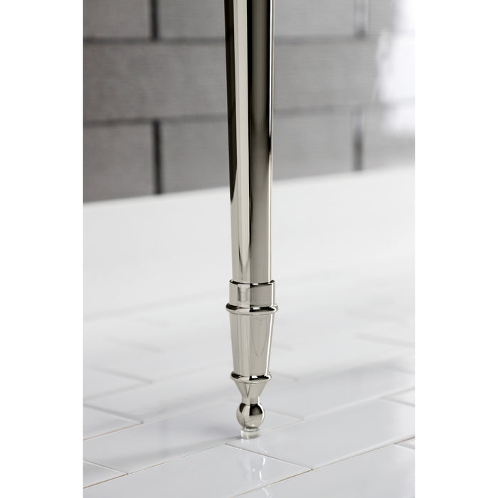 Kingston Heirloom VPB30166 - Edwardian Brass Console Sink Legs, Polished Nickel