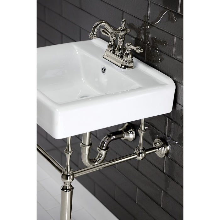 Kingston Heirloom VPB30166 - Edwardian Brass Console Sink Legs, Polished Nickel