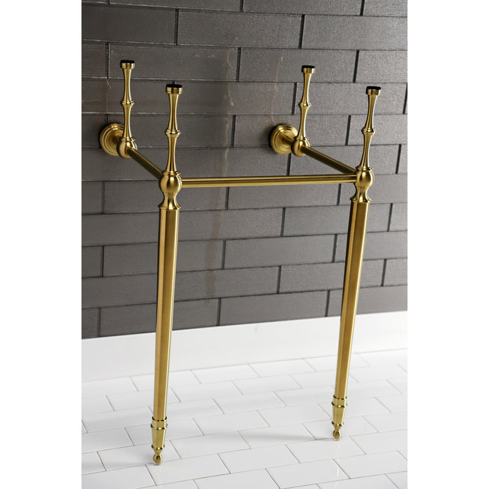 Kingston Heirloom VPB30167 - Edwardian Brass Console Sink Legs, Brushed Brass