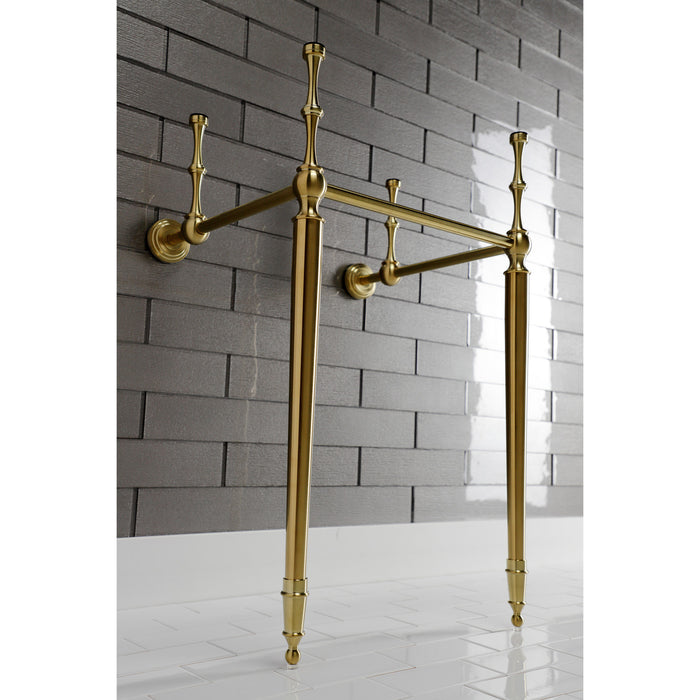 Kingston Heirloom VPB30167 - Edwardian Brass Console Sink Legs, Brushed Brass