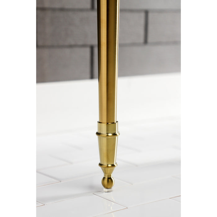 Kingston Heirloom VPB30167 - Edwardian Brass Console Sink Legs, Brushed Brass