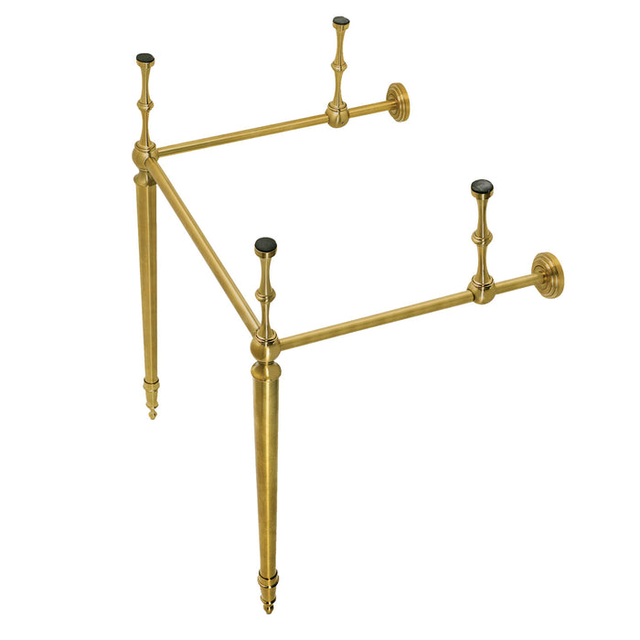 Kingston Heirloom VPB30167 - Edwardian Brass Console Sink Legs, Brushed Brass