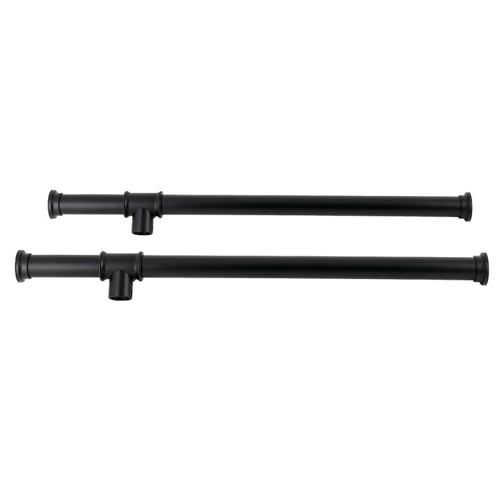 Kingston Fauceture VPB33080P Console Sink Leg Support, Matte Black