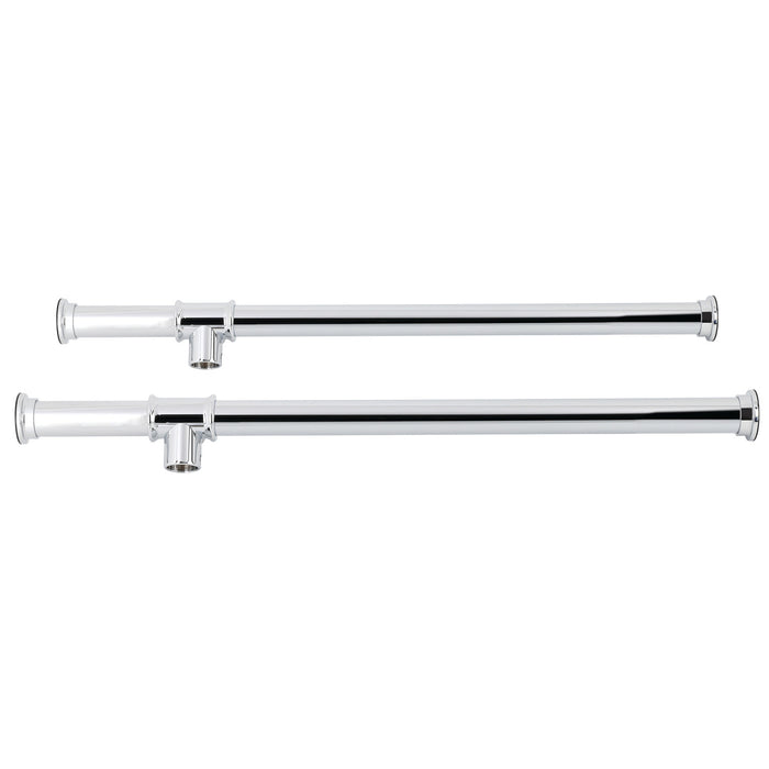 Kingston Fauceture VPB33081P Console Sink Leg Support, Polished Chrome