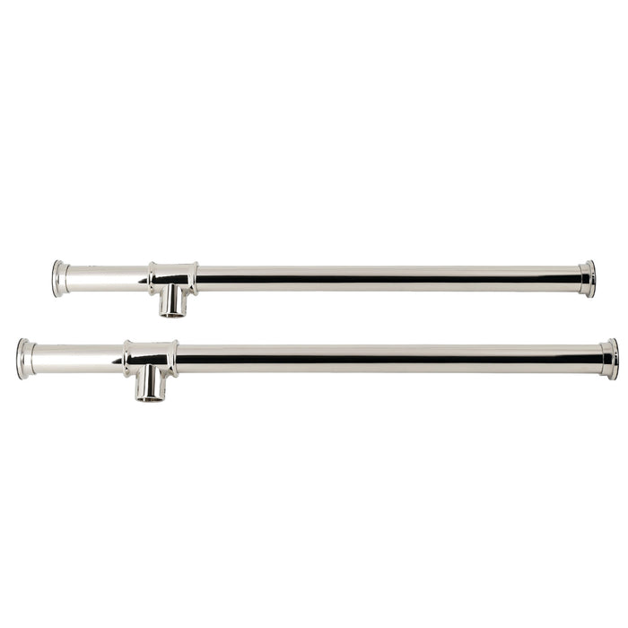 Kingston Fauceture VPB33086P Console Sink Leg Support, Polished Nickel