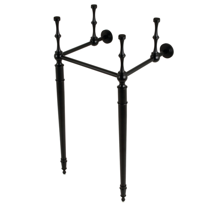 Kingston Heirloom VPB33140 - Fauceture Brass Console Sink Legs, Matte Black