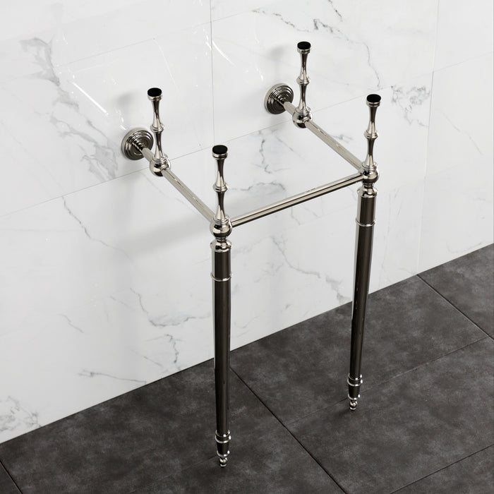 Kingston Heirloom VPB33146 - Fauceture Brass Console Sink Legs, Polished Nickel