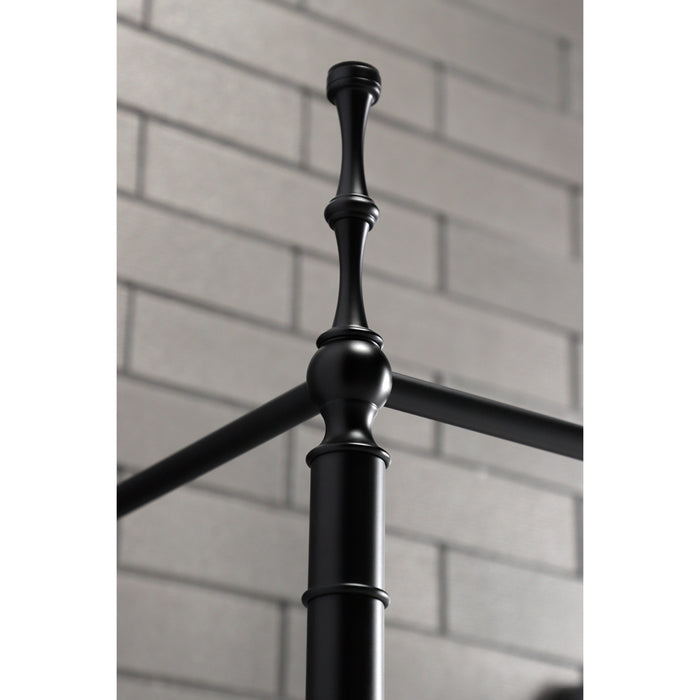 Kingston Heirloom VPB33220 - Edwardian Brass Console Sink Legs, Matte Black