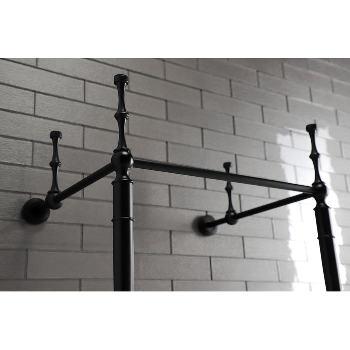 Kingston Heirloom VPB33220 - Edwardian Brass Console Sink Legs, Matte Black