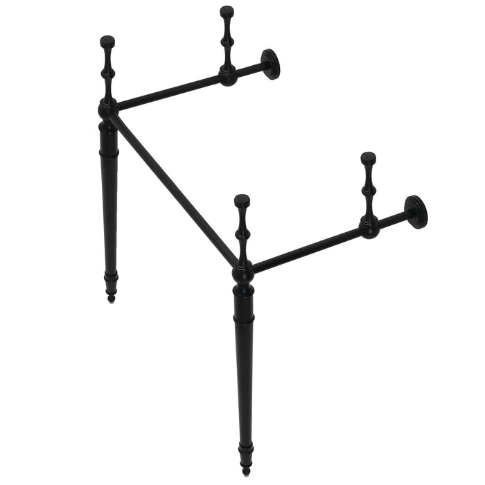 Kingston Heirloom VPB33220 - Edwardian Brass Console Sink Legs, Matte Black