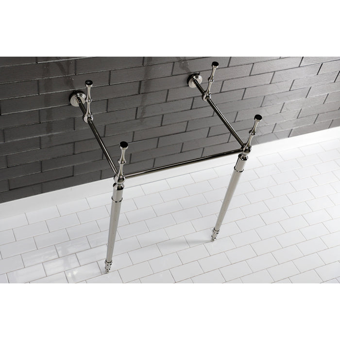 Kingston Heirloom VPB33226 - Edwardian Brass Console Sink Legs, Polished Nickel