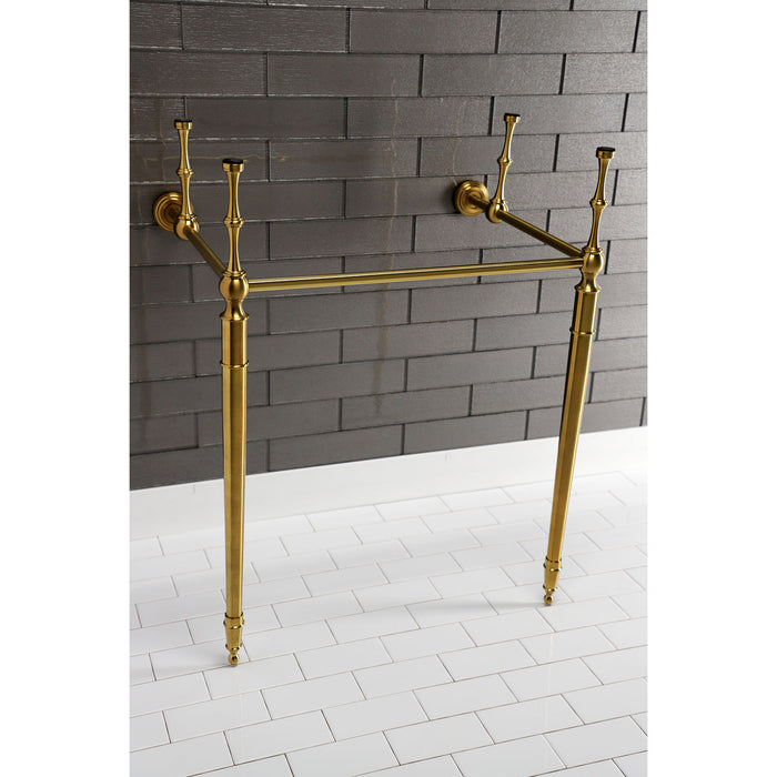 Kingston Heirloom VPB33227 - Edwardian Brass Console Sink Legs, Brushed Brass