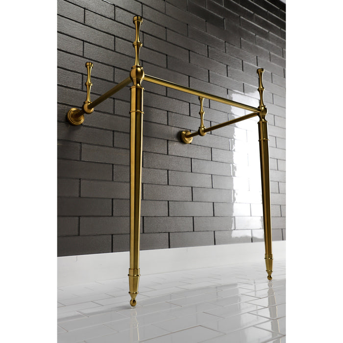 Kingston Heirloom VPB33227 - Edwardian Brass Console Sink Legs, Brushed Brass