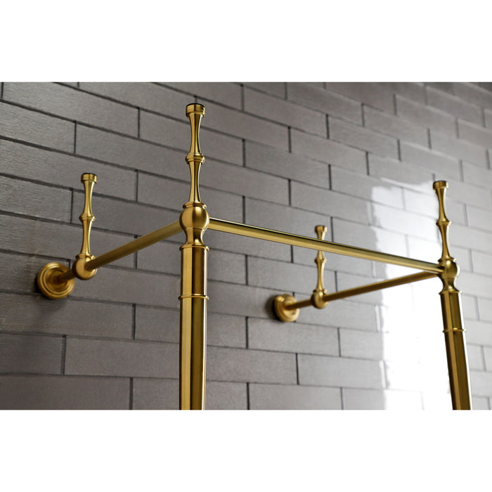 Kingston Heirloom VPB33227 - Edwardian Brass Console Sink Legs, Brushed Brass