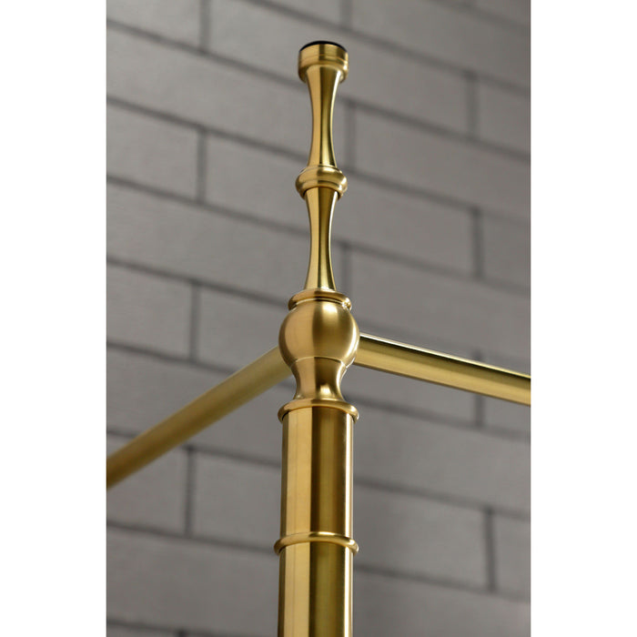 Kingston Heirloom VPB33227 - Edwardian Brass Console Sink Legs, Brushed Brass