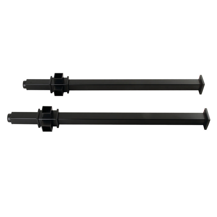 Kingston Fauceture VPB3322SQ0P Console Sink Leg Support, Matte Black