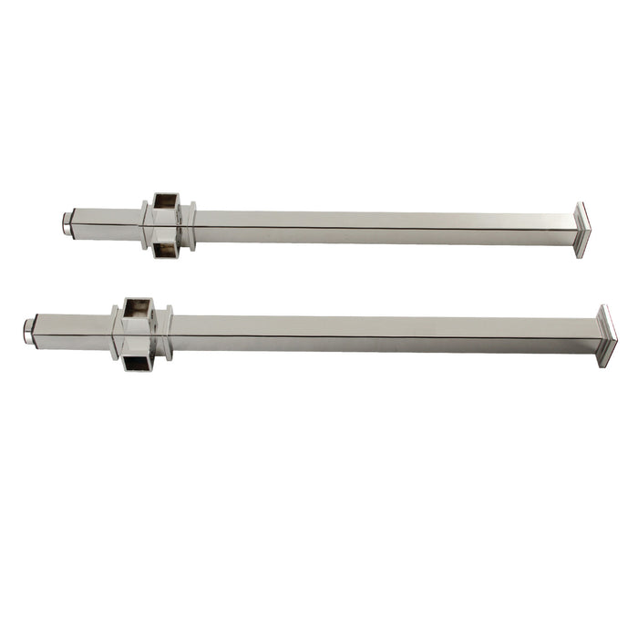 Kingston Fauceture VPB3322SQ6P Console Sink Leg Support, Polished Nickel