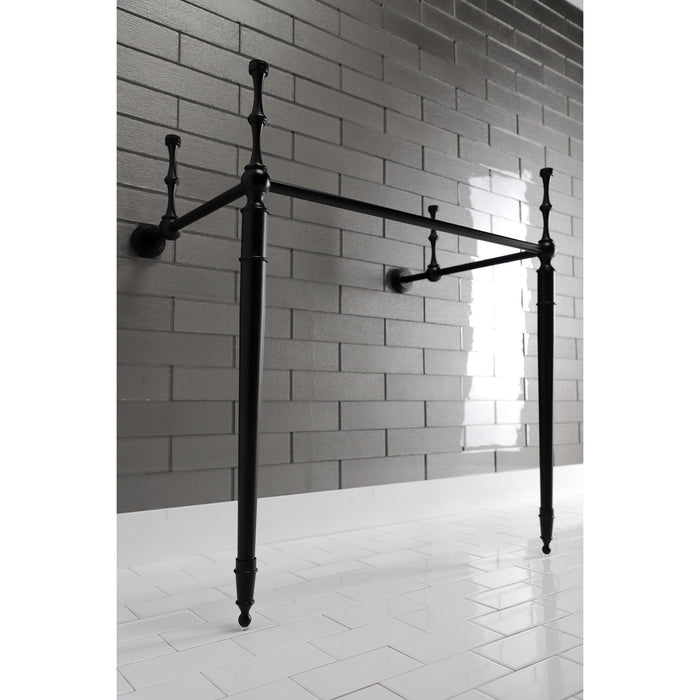 Kingston Heirloom VPB33280 - Edwardian Brass Console Sink Legs, Matte Black