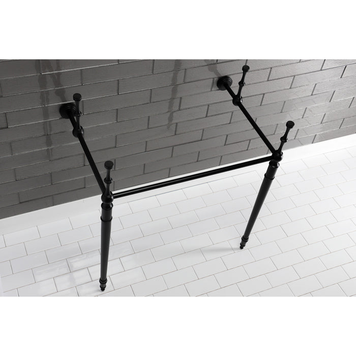 Kingston Heirloom VPB33280 - Edwardian Brass Console Sink Legs, Matte Black