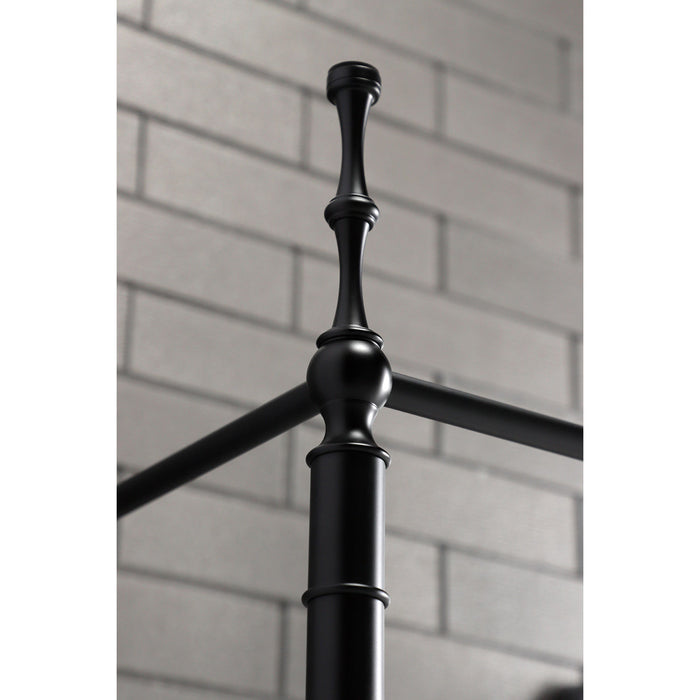 Kingston Heirloom VPB33280 - Edwardian Brass Console Sink Legs, Matte Black