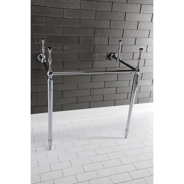 Kingston Heirloom VPB33281 - Edwardian Brass Console Sink Legs, Polished Chrome