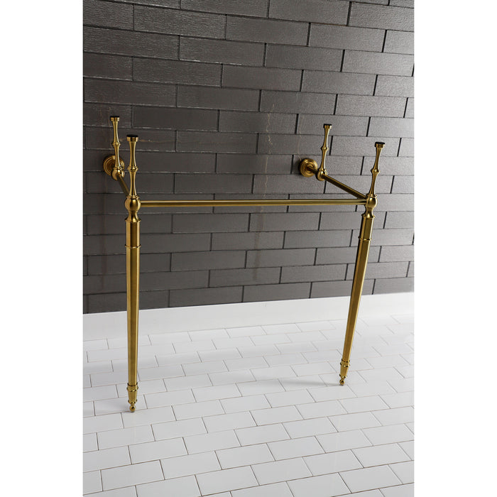 Kingston Heirloom VPB33287 - Edwardian Brass Console Sink Legs, Brushed Brass